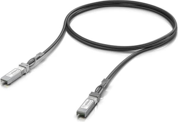 Ubiquiti SFP+ Direct Attach Cable, 10Gbps DAC Cable, 10Gbps Throughput Rate, 1m Length