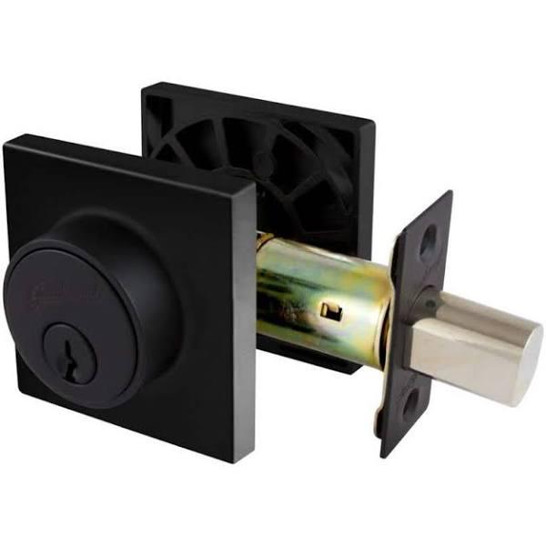 Gainsborough TradePro Dani Square Deadbolt Double Cylinder Matt Black