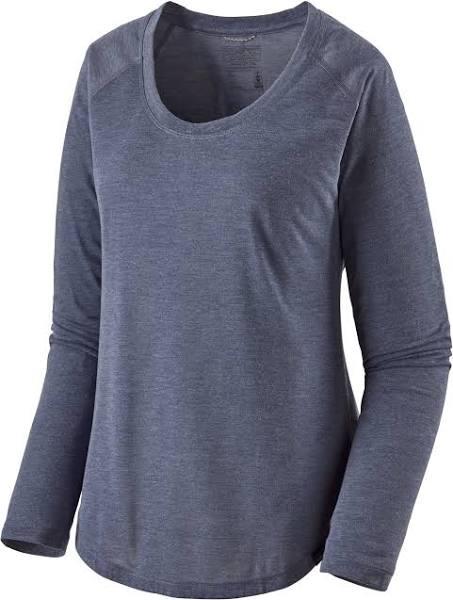 Patagonia Women's Long-sleeved Capilene Cool Trail Shirt - Classic Navy / XS