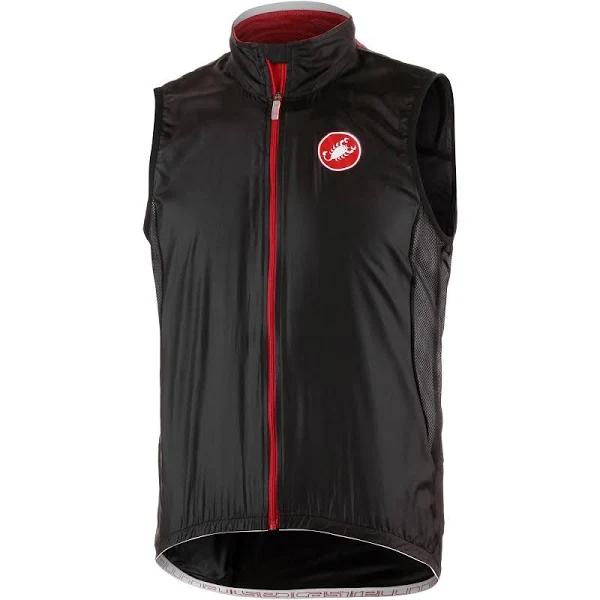 Castelli Perfetto Ros Vest - XL - Light Black