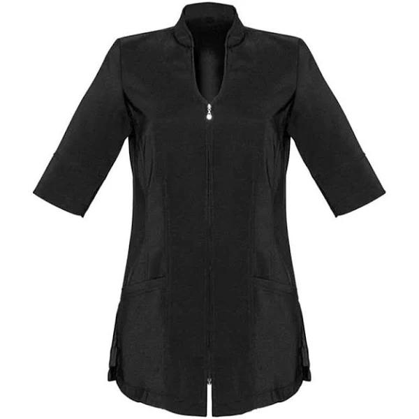 BizCollection Womens Bliss Zip Tunic, Black 16