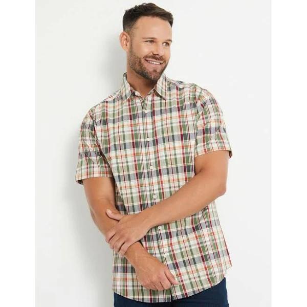 Rivers - Mens Tops - SS Check Shirt Cotton