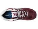 New Balance Men's 574 Core Burgundy/White - Size 14