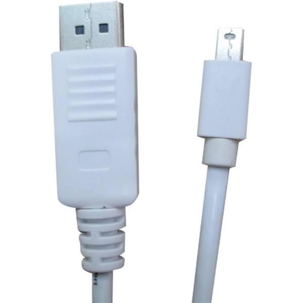 8Ware Mini DisplayPort to DisplayPort Cable Male-Male 2m