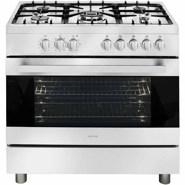 Artusi 90cm Dual Fuel Freestanding Oven/Stove CAFG90X