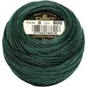 DMC Perle 5 Cotton #909 Very Dark Emerald Green 10g Ball 45m