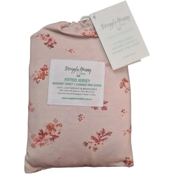 Snuggle Hunny Fitted Bassinet Sheet - Esther