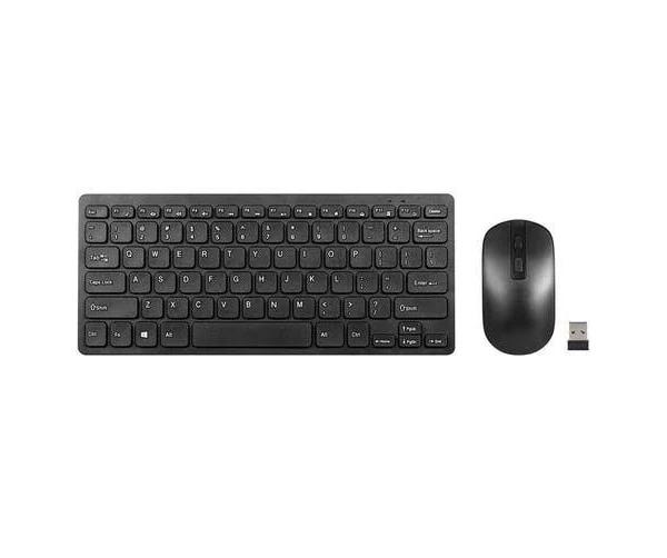 KM901 Keyboard Mouse Combo 2.4g Wireless 78 Key Mini Keyboard and Mouse Set Portable Office Combo