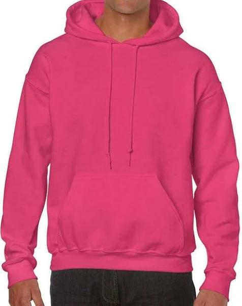 Gildan Unisex Adult Heavy Blend Hoodie Heliconia S Cotton Polyester Unisex Hoodie