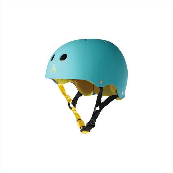 Triple 8 Brainsaver Sweatsaver Baja Teal Helmet