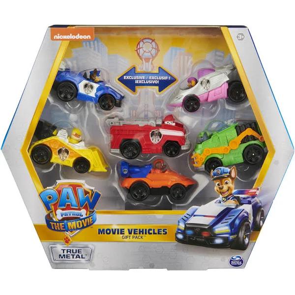 Paw Patrol Movie True Metal Gift Pack