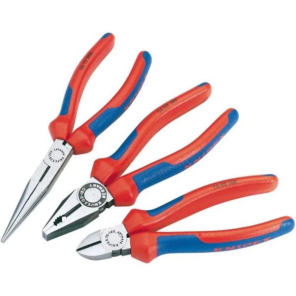 Knipex 33778 Plier Set Combi / Snipe / Cutter