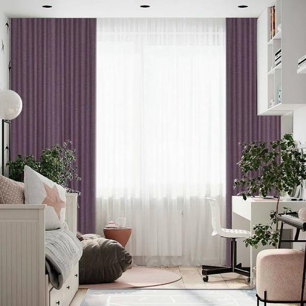 Leicester Room Darkening Eyelet Curtain 220cm or 250cm Drop