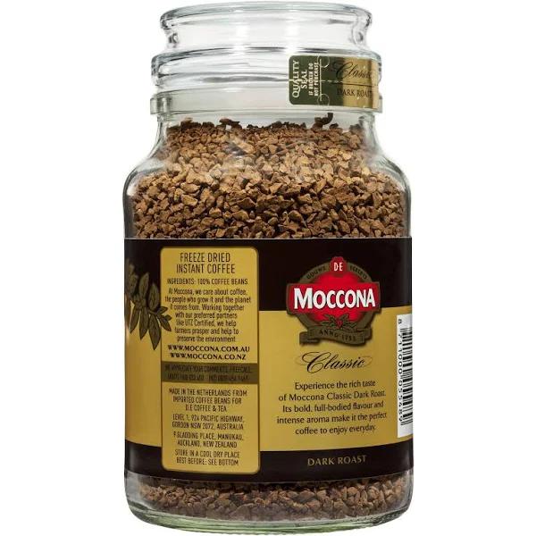 Moccona Classic Dark Roast Freeze Dried Instant Coffee, 200g