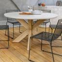 Hartman 137cm Terrazzo Look Round Dining Table