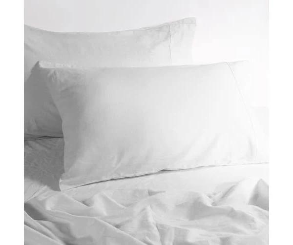 Amor Luxurious Linen Cotton Sheet Sets Flat Fitted Sheet Pillowcases