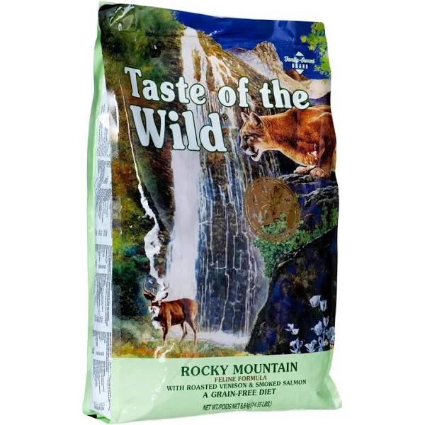 Taste of The Wild Rocky Mountain Venison Salmon 6.6kg Cat Food