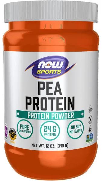 Now Foods Sports Pea Protein Natural Unflavored 12 oz (340 g)