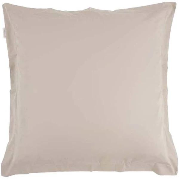 Logan & Mason 300TC Cotton Percale European Pillowcase | Stone