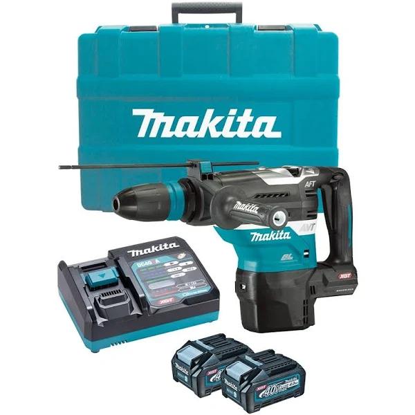 Makita 40V Max Brushless 40mm SDS Max Rotary Hammer Kit - HR005GM201