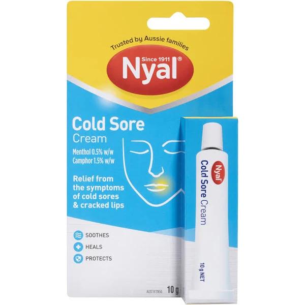 Nyal Cold Sore Cream 10g