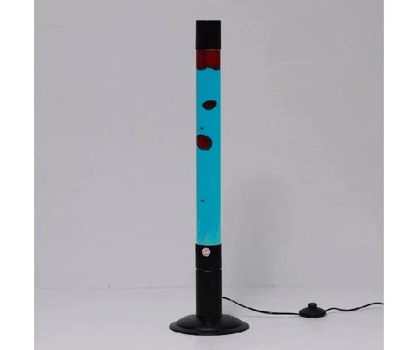 Floor Lava Lamp Blue & Red