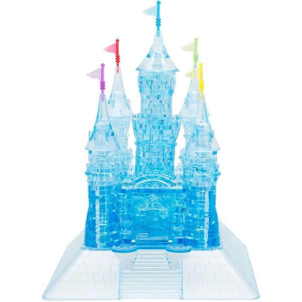 BePuzzled 3D Grand Castle Blue Crystal Puzzle