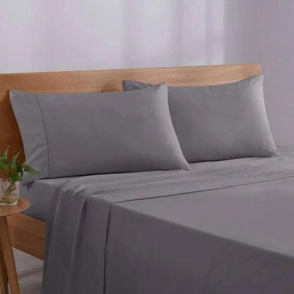 Esplanade Home Soft Touch Sheet Set Charcoal King