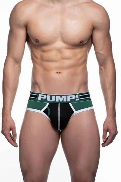 PUMP! Boost Sidecut Brief 12065 Black and Green