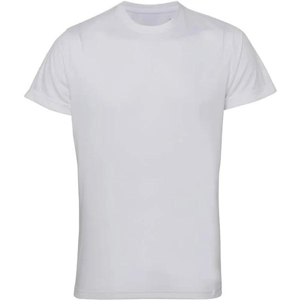 Tri Dri Mens Short Sleeve Lightweight Fitness T-Shirt White M