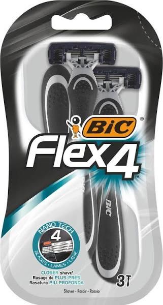 Bic Razor Flex 4 Comfort, 3 Pcs