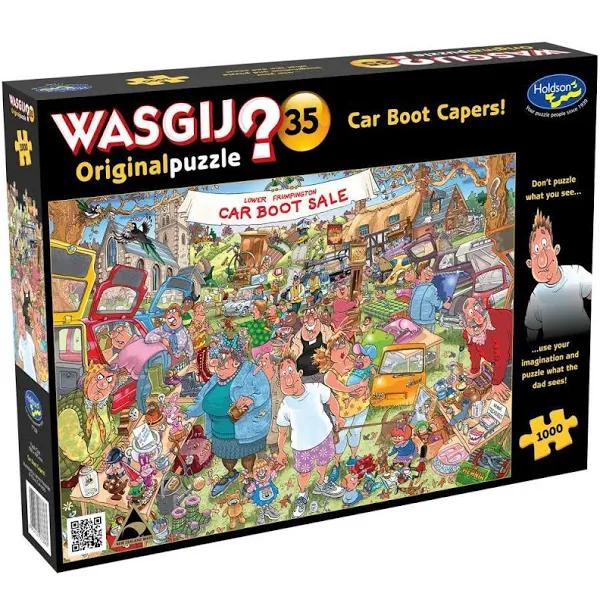 Wasgij Puzzle 1000 Piece - Original 35 - Car Boot Capers