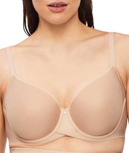 Nancy Ganz Body I.D. Luna Spacer Contour Bra in Warm Taupe Beige 14 D