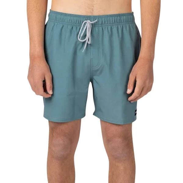 Rip Curl Daily Volley Swim Trunks Grey Blue - M