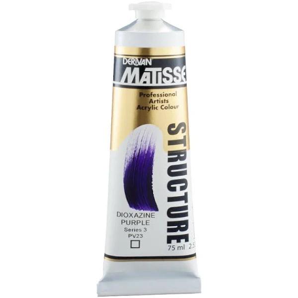 Matisse Structure Acrylic 75ml S3 - Dioxazine Purple