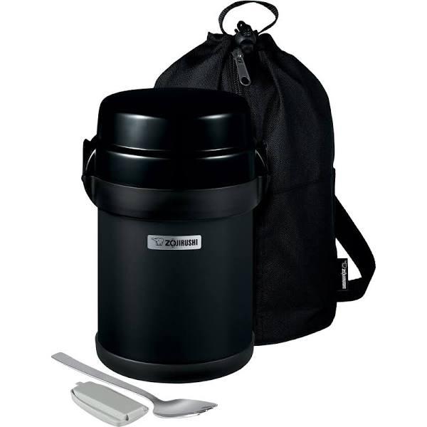 Zojirushi SL-JBE14BZ Mr. Bento Stainless Lunch Jar 41 oz Carbon Black