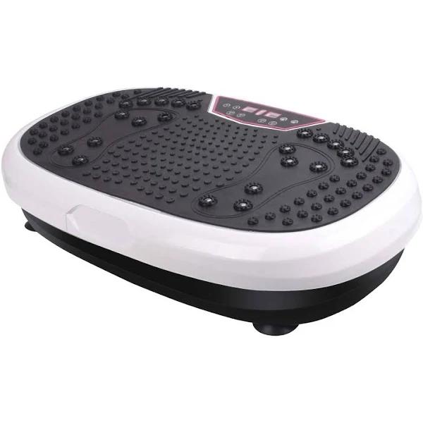 Whealth White Mini Vibration Platform Magnet Therapy Vibrating Machine Exercise Plate