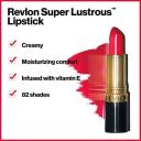 Revlon Super Lustrous Lipstick, High Impact Lipcolor with Moisturizing Creamy Formula, Infused with Vitamin E and Avocado Oil in Berries, Plumalicious