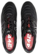 New Balance unisex 442 Pro FG V2 Non KL - Black/White/Red (Size 6 Wide)