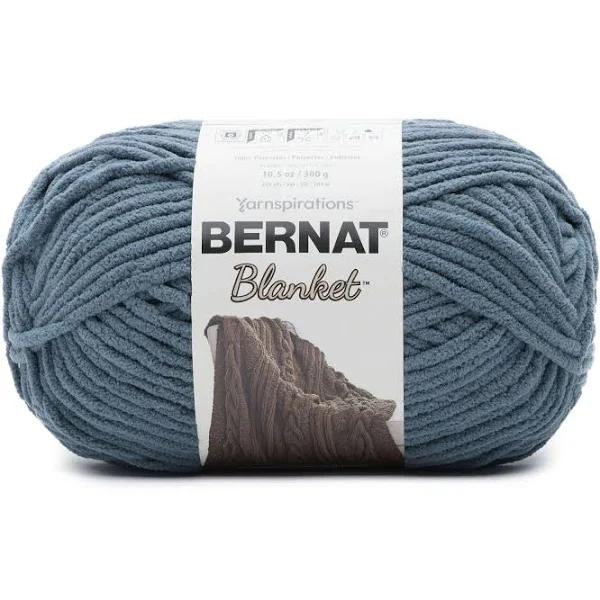 Bernat Blanket Big Ball Yarn Stormy Green