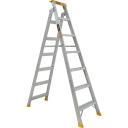 Gorilla Ladders Dual Purpose Ladder 7 Step (2.05 - 3.74m) Pro-Lite Aluminium 150kg Industrial DM007-PRO by tools.com