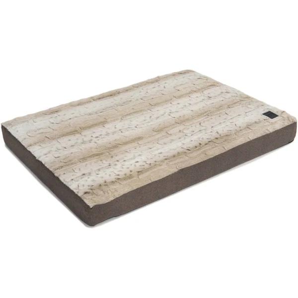 Superior Pet Goods Ortho Dog/Pet Mat Light Brindle Faux Fur Medium 93x55x10cm