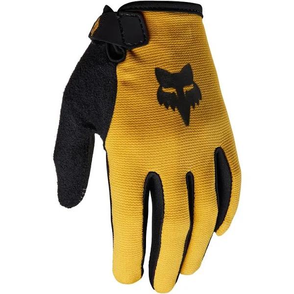 Fox Ranger Youth Gloves Daffodil | BikeExchange Mountain Gloves