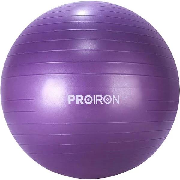 PROIRON Exercise Ball Anti-burst Yoga Ball Chair with Quick Pump Slip Resistant Gym Ball Supports 500kg Balance Ball For Pilates Yoga Birthing