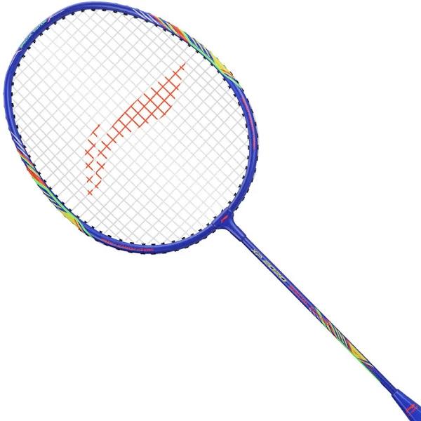 Li-Ning XP 2020 Special Edition Blend Strung Badminton Racquet With Free Head Cover Blue