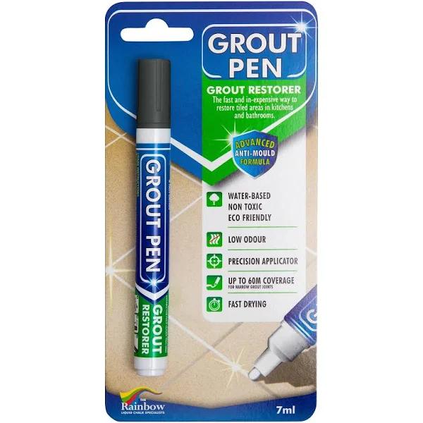 Grout Pen Dark Grey - Revives & Restores Tile Grout