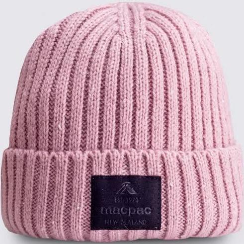 Macpac Kids' Fisherman's Beanie Hats | Colour: Mauve Shadows