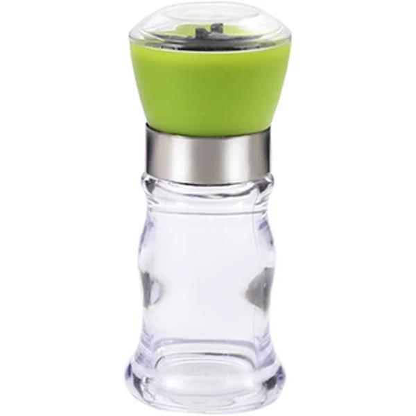 Manual Grips Glass Salt Pepper Grinder Seasoning Bottle,Green - AfterPay & zipPay Available