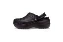 Crocs Unisex Classic Platform Lined Clog - Bone