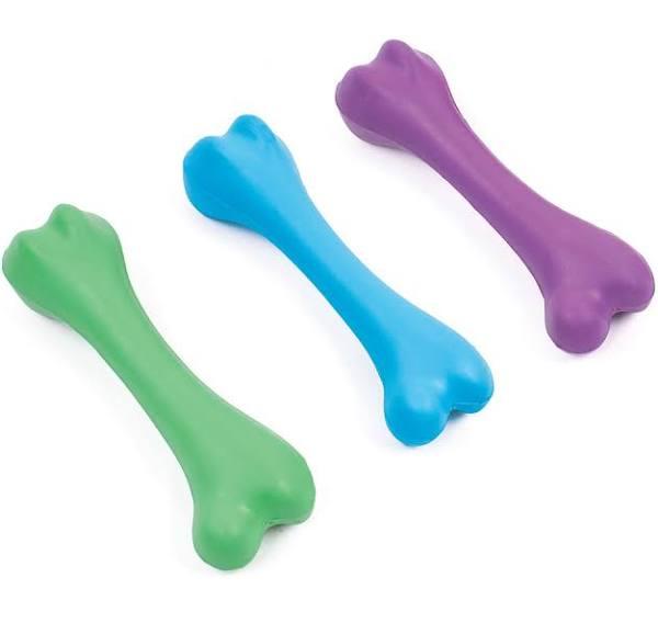 Kazoo Rubber Bone Dog Toy Large